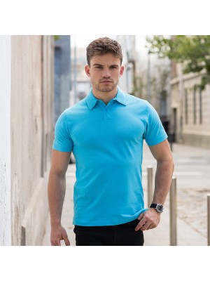 Plain Short sleeve stretch polo Skinnifit 200 GSM